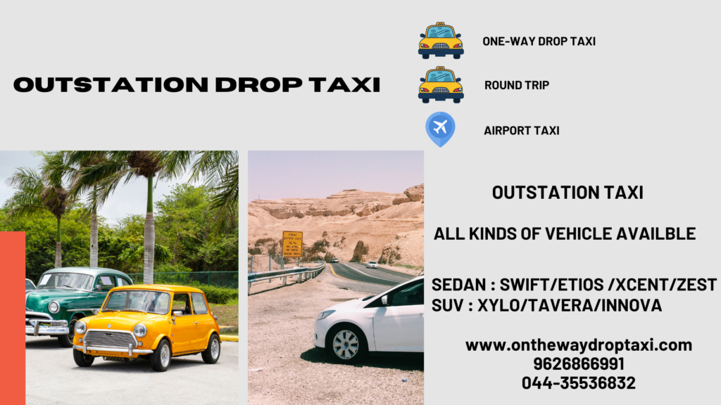 outstation drop taxi